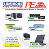 Luminous Power Technologies Limited is a leading company with a differentiated portfolio of solutions for packaged power, diversified generation, electrical control & safety and energy optimization.